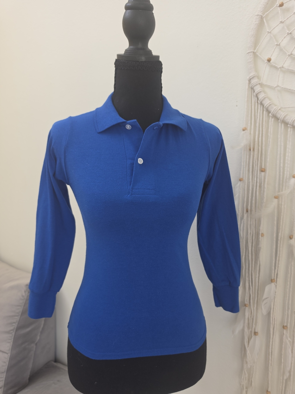 Jerzees Royal Blue Crewneck Sweater - SpotShield